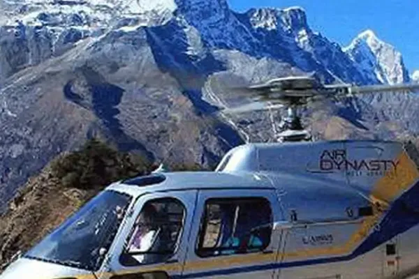 Can you take a helicopter to Everest base camp