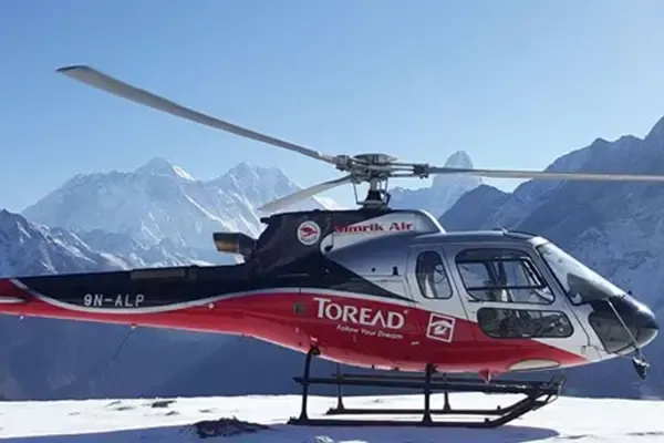 Everest Base Camp Helicopter landing tour