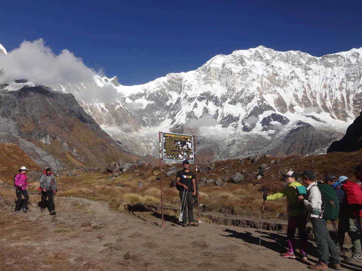 Annapurna Base Camp Trek with Helicopter Return