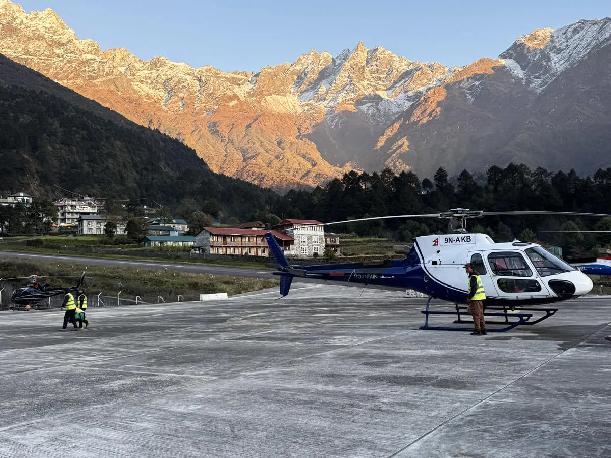 Kathmandu to Lukla Helicopter flight