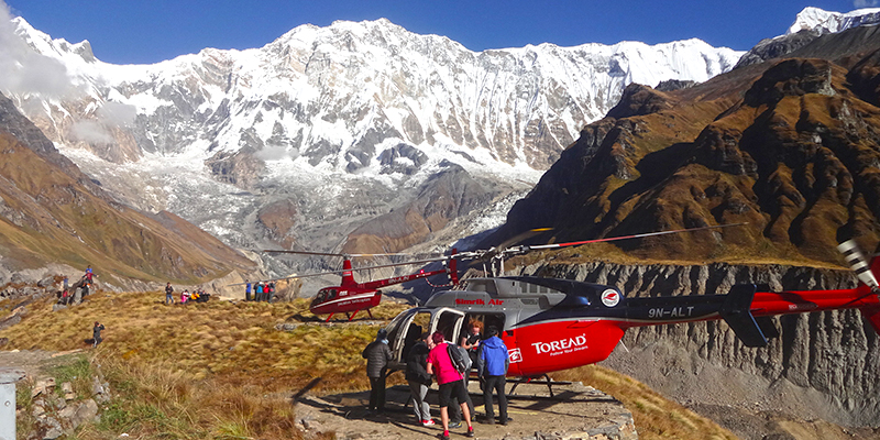 Annapurna Base Camp Helicopter Tour