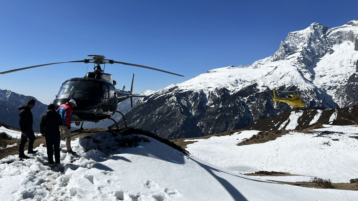 Everest Base Camp Helicopter tour