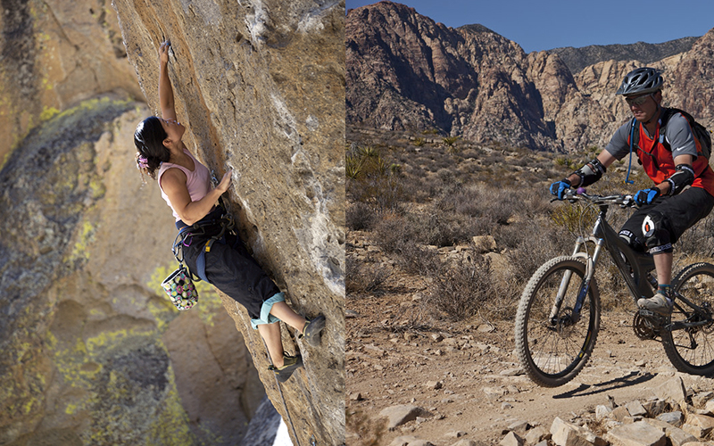 Rock Climbing in Annapurna Region and Mountain Biking in Annapurna Region