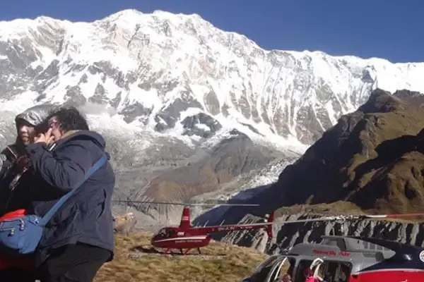 Annapurna Base Camp Trek with Helicopter Return