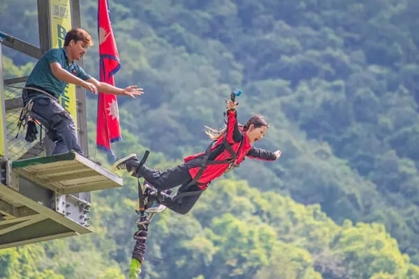 Bungee Jump in Nepal