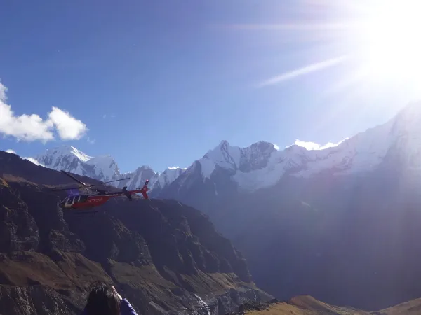 Abc Trek With Helicopter Return