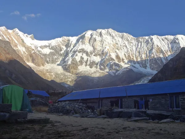Annapurna Base Camp Helicopter Return Trek