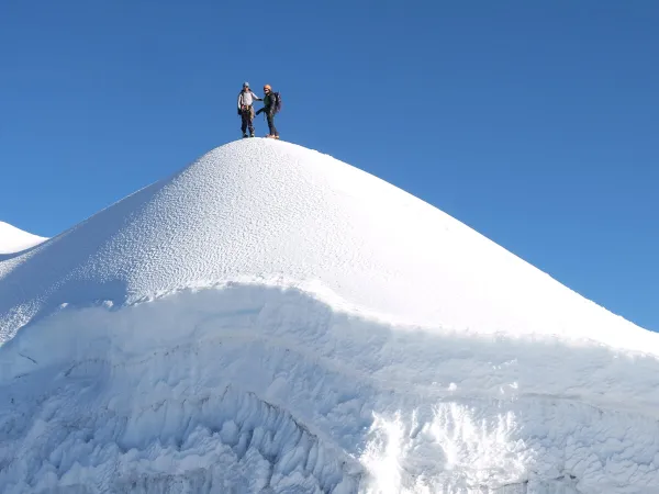 Climbing Lobuche Peak
