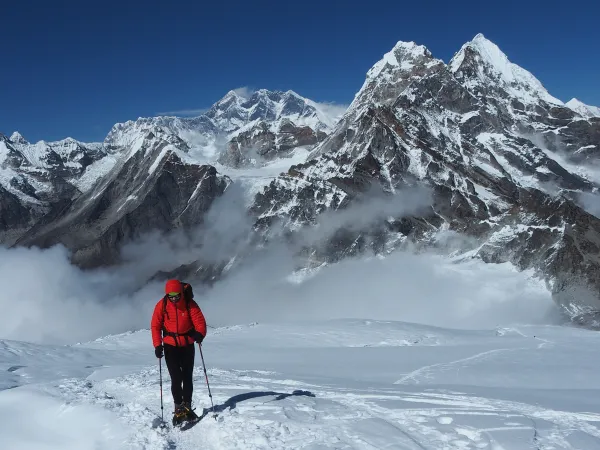 Climbing Mera Peak