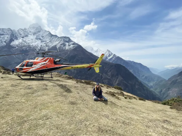 Langtang Helicopter Landing Tour