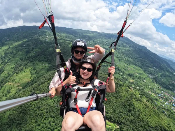 Paraglaiding In Pokhara