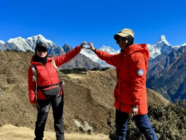 View From Hotel Everest