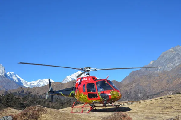 Kathmandu to Lukla Helicopter flight